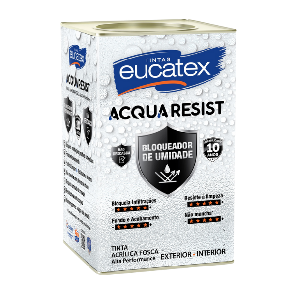 Tinta Impermeabilizante Eucatex Acqua Resist