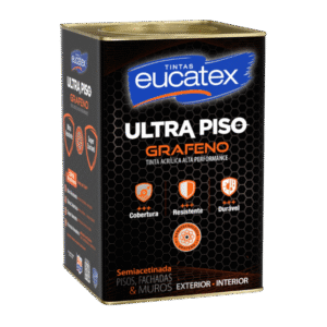 Tinta Acrílica Eucatex Ultra Piso Grafeno Semiacetinada
