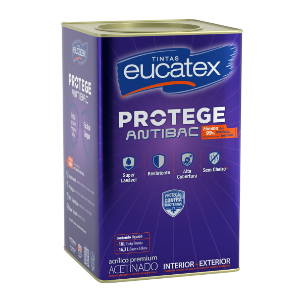 Tinta Acrílica Protege Antibac Eucatex