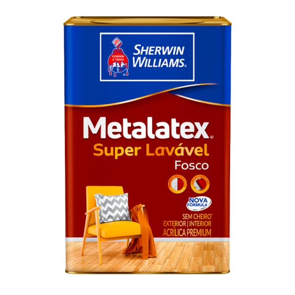 Tinta Acrílica Metalatex Super Lavável