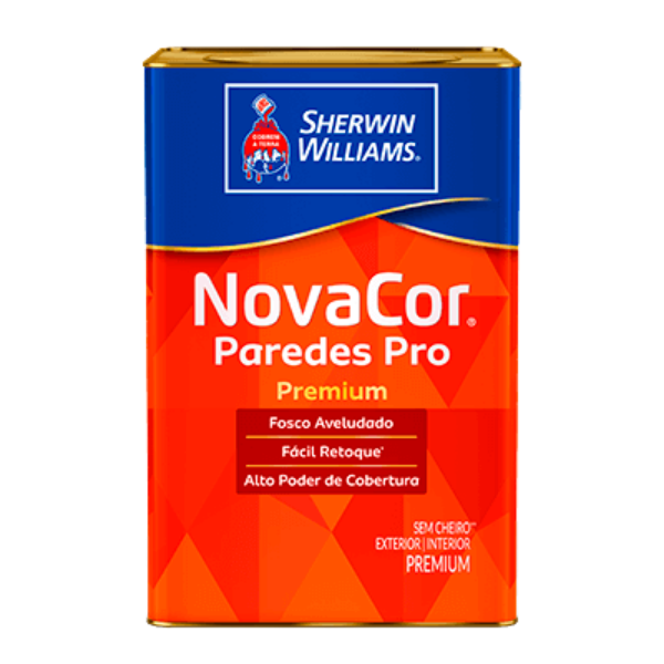 Tinta Acrílica NovaCor Paredes Pro